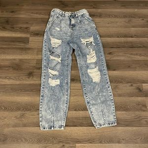 SHEIN light wash blue jeans size women small